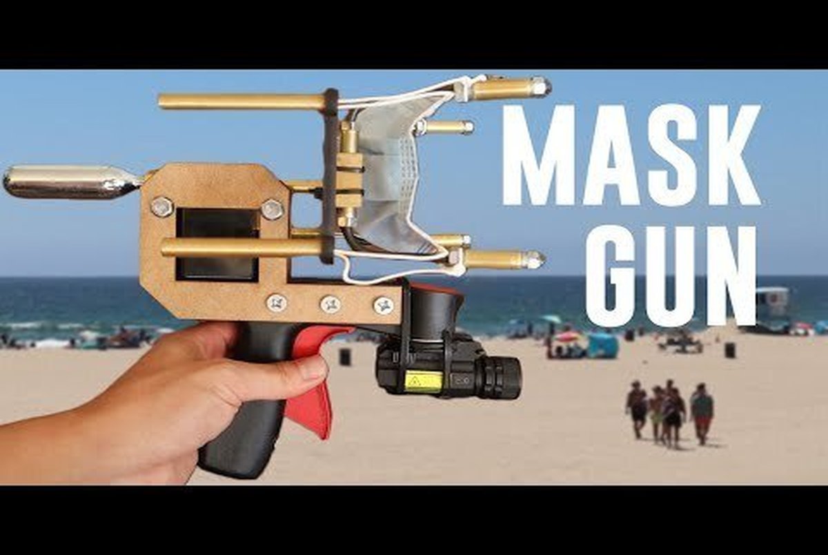 ساخت اسلحه ای که ماسک شلیک می کند!+ عکس 
