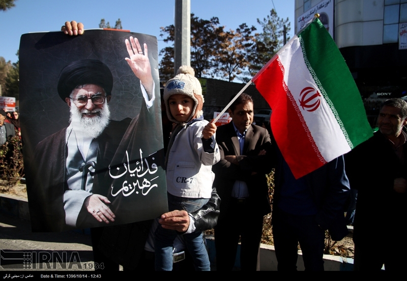 تجمع و راهپیمایی مردمی در اعتراض به آشوب های اخیر در استان