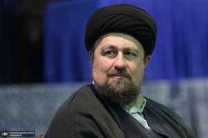 دیدار جمعی از معاونین و سفرای سابق وزارت خارجه‎‎ با سید حسن خمینی