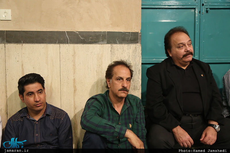 دیدار وزیر ورزش و جوانان و جمعی از ورزشکاران با سید حسن خمینی 