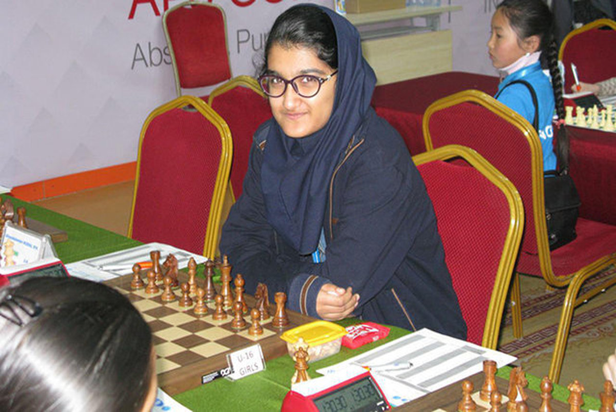 تاریخ سازی دختر شطرنج باز ایران در قهرمانی بانوان جهان