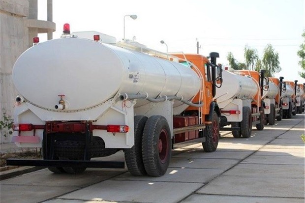 آب آشامیدنی 54 روستای کردستان سیار و با تانکر تامین می شود