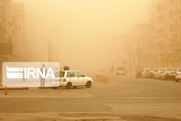 ثبت بیشترین میزان گرد و خاک خوزستان در رامشیر