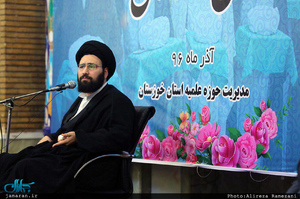 اولین روز سفر سید علی خمینی به استان خوزستان 
