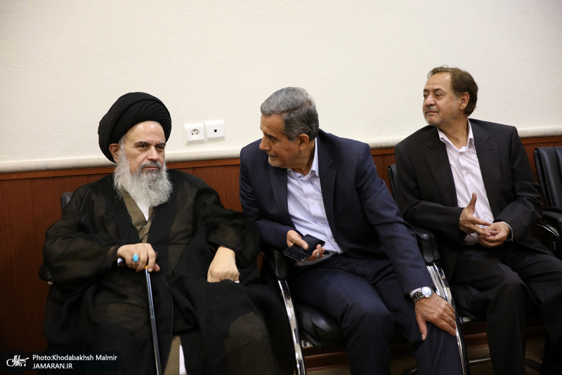 دیدار شورای مرکزی انجمن اسلامی فارغ التحصیلان دانشکده فنی دانشگاه تهران با سید حسن خمینی