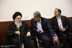 دیدار شورای مرکزی انجمن اسلامی فارغ التحصیلان دانشکده فنی دانشگاه تهران با سید حسن خمینی