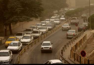 گرد و غبار در هندیجان به 5،3 برابر حد مجاز رسید