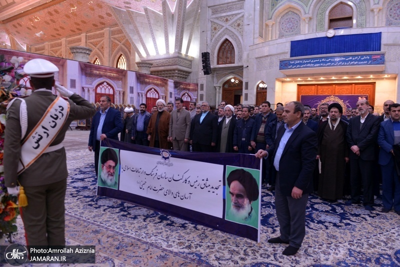 تجدید میثاق اقشار مردم و مسئولان با آرمان های امام راحل-