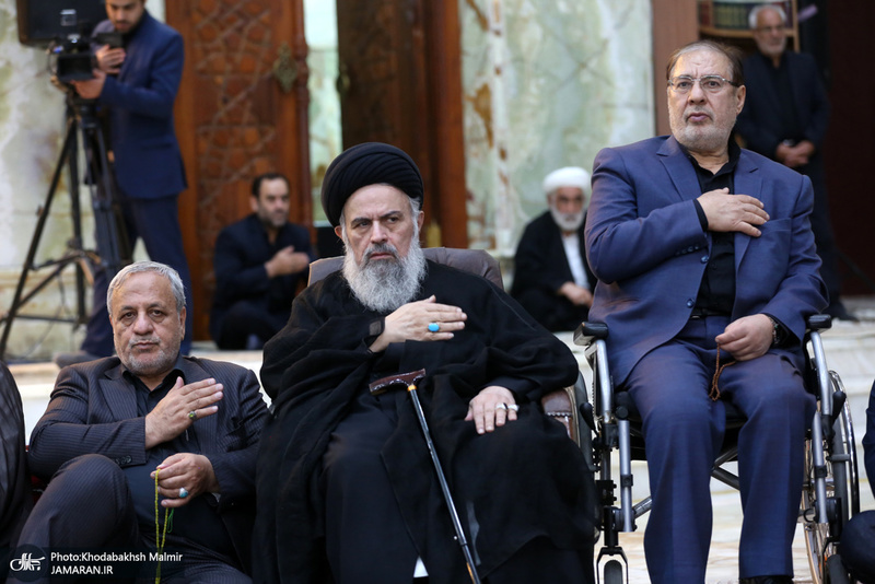 مراسم شب عاشورا در حرم مطهر امام خمینی (س)