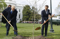 ماکرون در واشنگتن