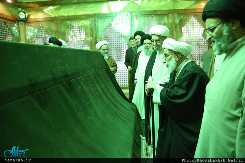 تجدید میثاق هیأت رئیسه و اعضای مجلس خبرگان رهبری با آرمان های امام خمینی(س)