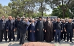 برادر ناطق نوری به خاک سپرده شد/ گزارش تصویری