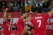 هشتمی تیم ملی والیبال ایران در رنکینگ جهانی