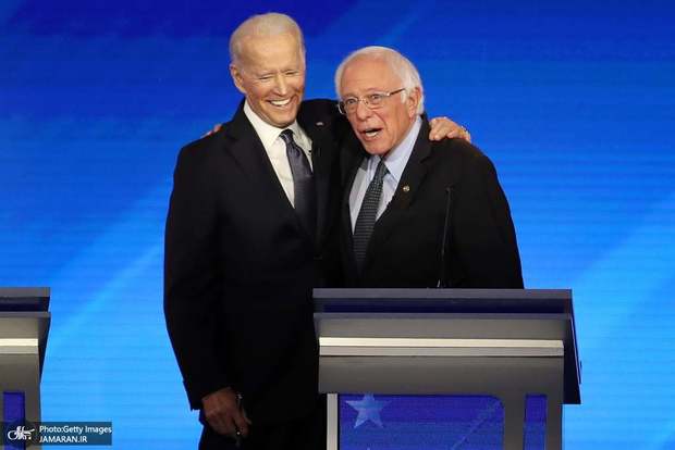 حمایت سندرز از نامزدی بایدن در انتخابات ریاست جمهوری آمریکا