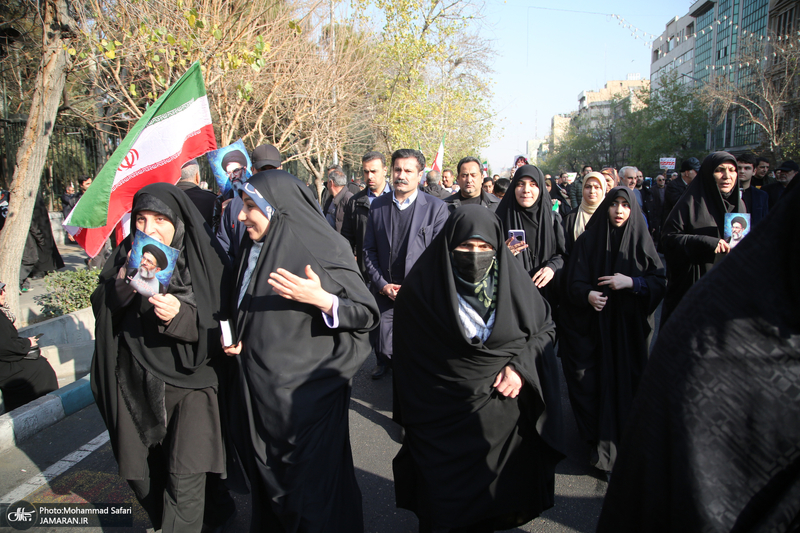 راهپیمایی محکومیت اقدامات تروریستی امریکا و رژیم صهونیستی علیه ملت ایران