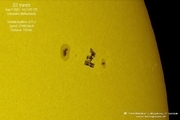 تصویر جالب گذر ایستگاه فضایی از مقابل خورشید

