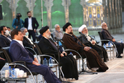 «رزمایش برکت امام خمینی» در حرم بنیانگذار جمهوری اسلامی