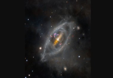 عکس روز ناسا از «کهکشان هلیکس»
