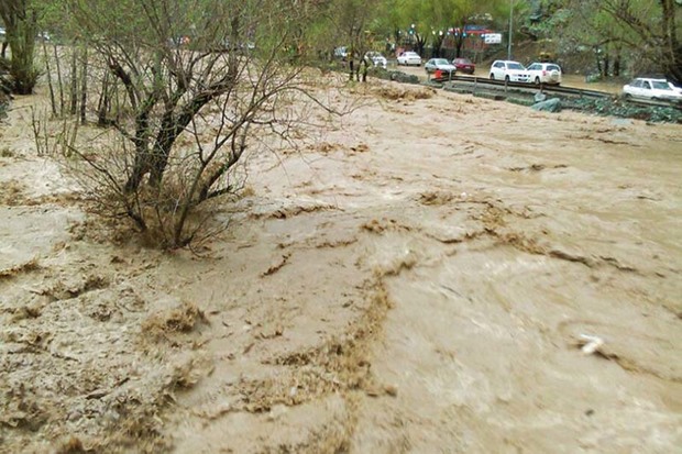 هواشناسی قزوین در خصوص سیلابی شدن رودخانه ها هشدار داد