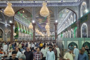 شب میلاد امام دضا (ع) در کربلا