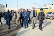گزارش تصویری بازدید دبیر شورای عالی مناطق آزاد کشور از مرز شلمچه