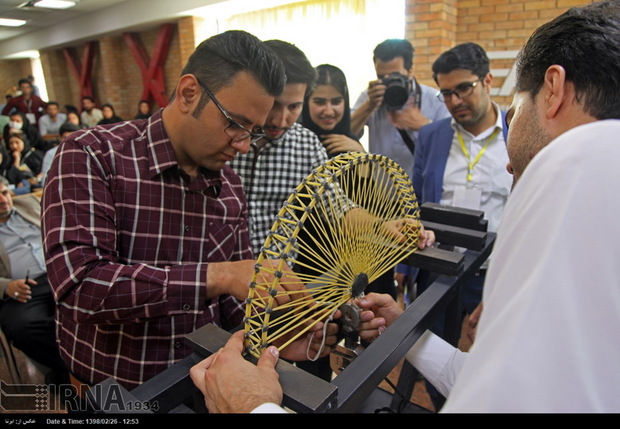 مسابقات سازه های ماکارونی در کرمانشاه برگزار شد