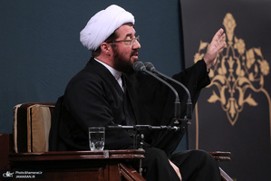 عزاداری شام شهادت حضرت فاطمه زهرا (س) در حسینیه امام خمینی