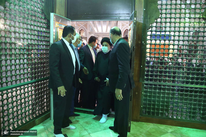 تجدید میثاق رئیس جمهور و اعضای دولت با آرمان های حضرت امام (س)