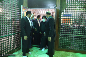 تجدید میثاق رئیس جمهور و اعضای دولت با آرمان های حضرت امام (س)