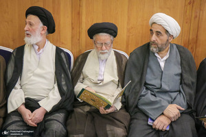 مراسم بزرگداشت آیت موسوی تبریزی در قم