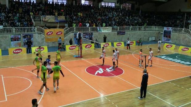 پیروزی کاله مازندران در مصاف با قعرنشین لیگ برتر والیبال کشور