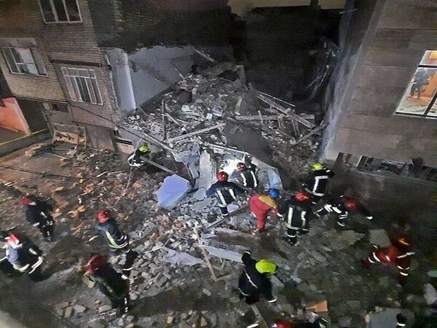 انفجار ساختمانی در مشهد یک کشته بر جای گذاشت