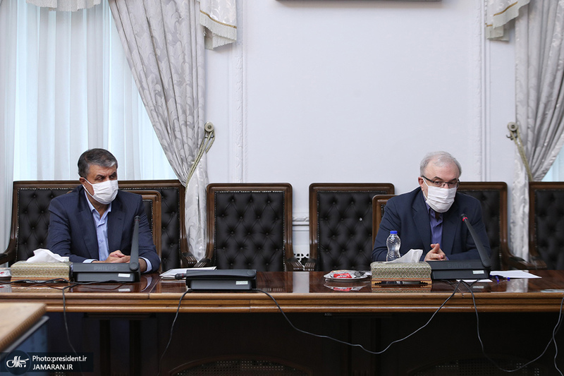 جلسه روسای کمیته‌های تخصصی ستاد ملی مقابله با کرونا با حضور رئیسی