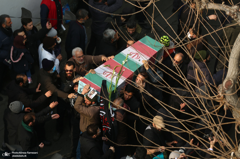 مراسم تشییع 200 شهید گمنام دفاع مقدس در تهران - 4