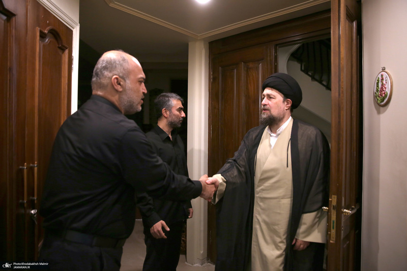 حضور سید حسن خمینی در منزل مرحوم حجت الاسلام و المسلمین حسینعلی نیری