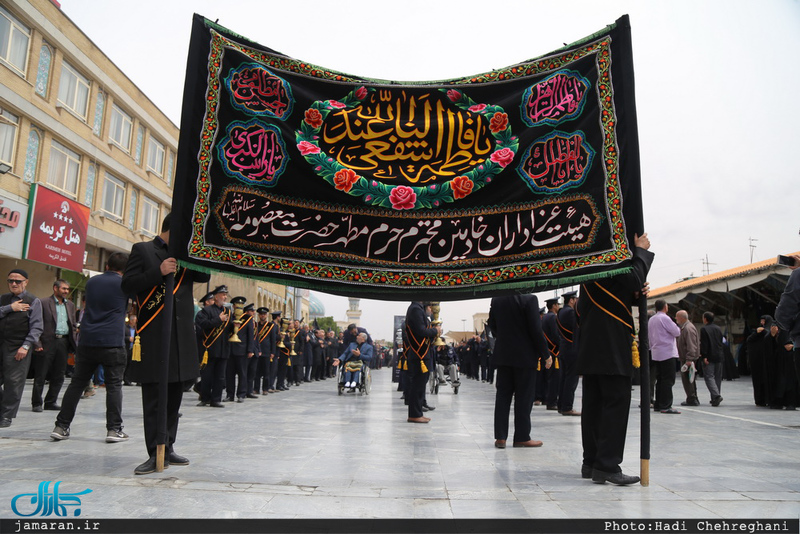 عزاداری خادمین کریمه اهل بیت در روز شهادت امام موسی کاظم(ع)