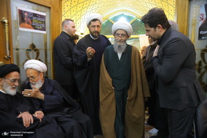 مراسم بزرگداشت آیت الله سید حسین موسوی تبریزی (ره)