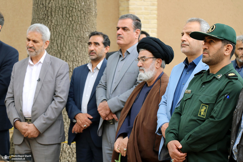 ادای احترام جامعه کارگری به مقام شامخ بنیانگذار جمهوری اسلامی ایران در خمین