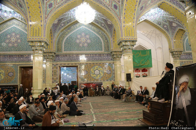 مراسم ختم آیت الله روح الله شاه آبادی(ره)