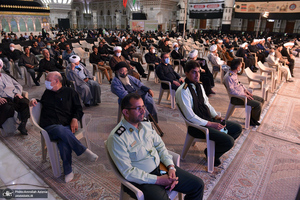 نخستین شب عزاداری حضرت سید الشهدا (ع) در حرم امام خمینی (س)