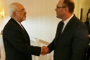 دیدار ظریف با وزیر خارجه کرواسی