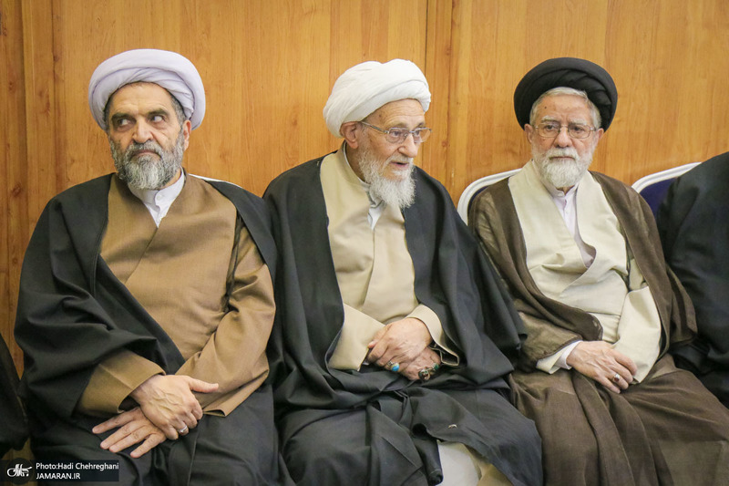 مراسم بزرگداشت آیت موسوی تبریزی در قم