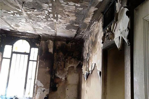 وقوع آتش‌سوزی در یک واحد مسکونی، جوان اصفهانی را به کام مرگ کشید