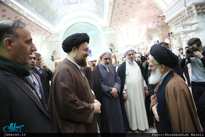 تجدید میثاق هیأت رئیسه و اعضای مجلس خبرگان رهبری با آرمان های امام خمینی(س)