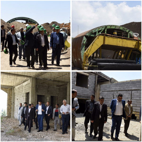 بازدید سرزده استاندار البرز از دو پروژه چرمشهر آبیک و هشتگرد جدید