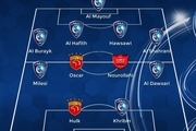 هافبک پرسپولیس در تیم منتخب دور رفت نیمه‌نهایی لیگ قهرمانان آسیا+ تصویر
