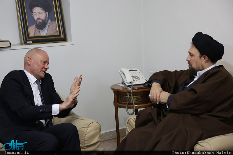دیدار سفیر آلمان در ایران با سید حسن خمینی 