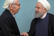 پست صفحه اینستاگرام رئیس جمهور به مناسبت درگذشت استاد جمشید مشایخی
