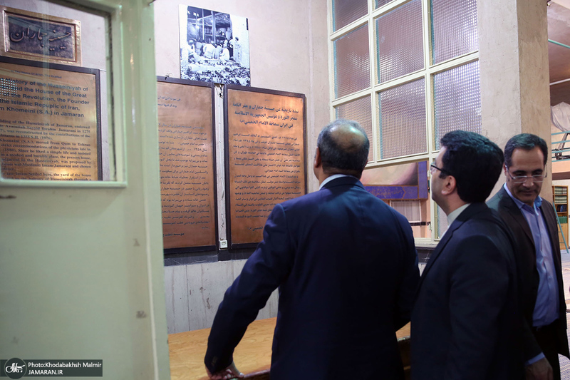 بازدید وزیر فرهنگ و گردشگری عراق از بیت امام خمینی در جماران‎‎
