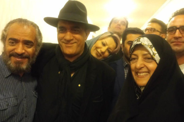 معصومه ابتکار به تماشای نمایش «سهروردی» نشست
